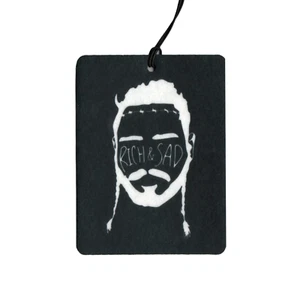 Post Malone "Rich & Sad" Car Air Freshener - Your Choice In Scent - 4" x 3" - Picture 1 of 9