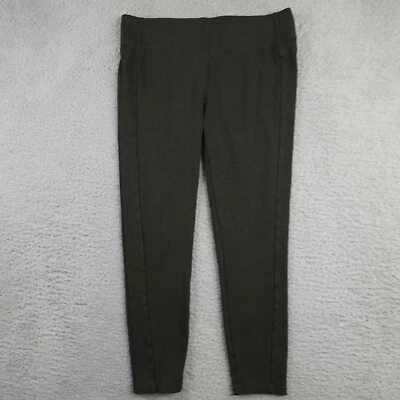 Брюки женские Ann Taylor LOFT средние зеленые вязаные узкие леггинсы без застежек укороченные - Изображение 1 из 4