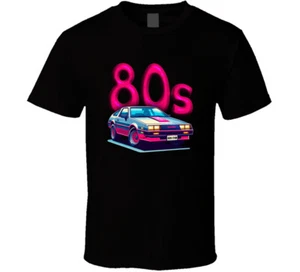 1980s Car Style Fan T Shirt - Picture 1 of 10