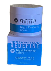 Rodan + Fields Dermatologists Redefine PM Night Renewing Serum 60 Capsules