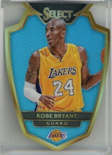 2014-15 Kobe Bryant /199 PANINI Select Premier Prizms Light Blue Die Cut #101  