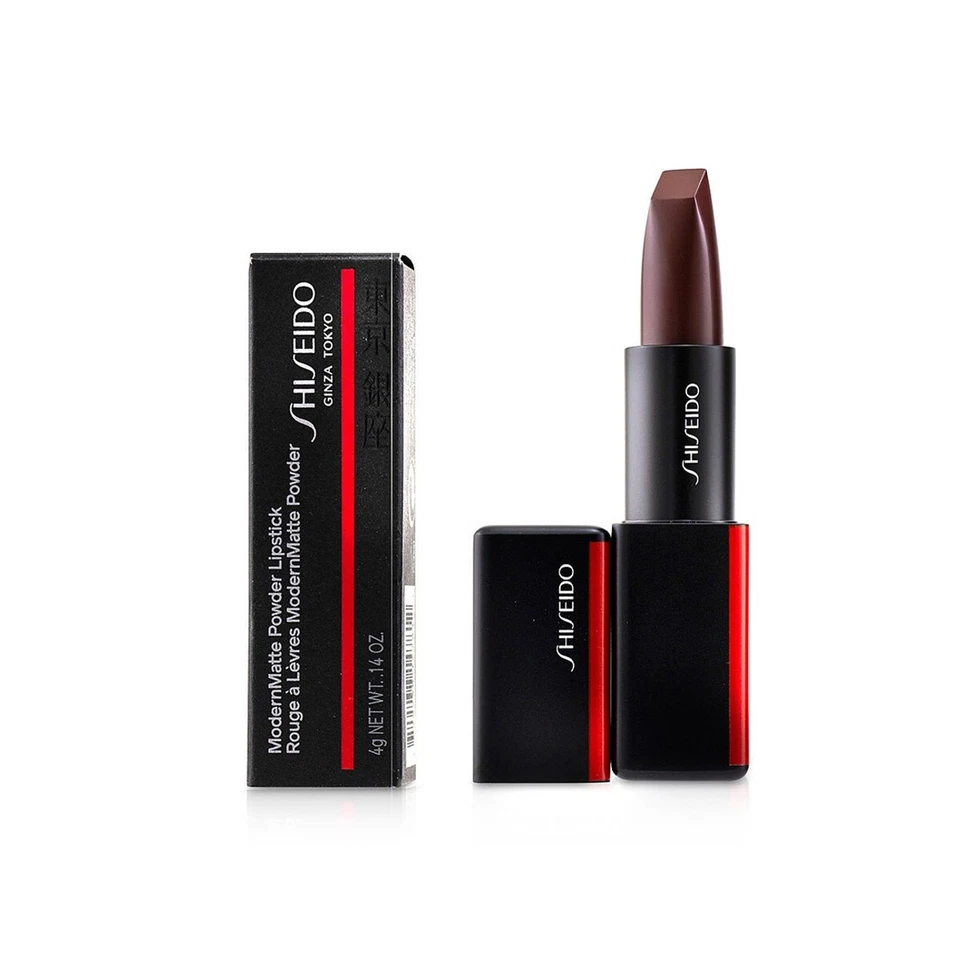 Lápiz labial en polvo mate Shiseido Modern #522 CUERDA DE TERCIOPELO - tamaño 4 g / 0,14 OZ Foto 1 de 1