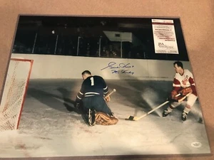 Gordie Howe Hand Signed Autographed 16X20 Photo Detroit Red WIngs JSA - Picture 1 of 1