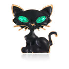 Cute Mysterious Elegant Cat Brooch Sweater Accessories Cat Brooch Party Gift
