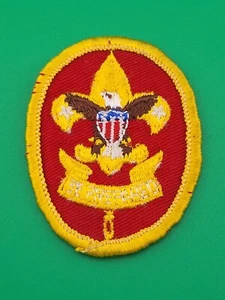 Uniforme de Primera Clase Rango Scout Parche Rojo Gasa Espalda BSA Scouts America - Imagen 1 de 2