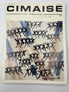 VTG RARE 1984 Cimaise Magazine No 168 French Art + Architecture - Picture 1 of 24