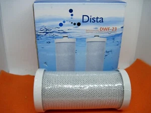 Dista DWF-23-S 'Single' Refrigerator Water Filter EDR6D1 Filter WFCB, RC101, - Picture 1 of 12