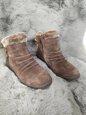 Baretraps Mujeres Adelina Botas 6 1/2M Marrón Cremallera Imitación Piel Forro Nieve Zapatos Foto 1 de 4