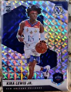 2020-21 Mosaic Kira Lewis Jr Mosaic Silver Prizm Rookie RC #224 Pelicans I435