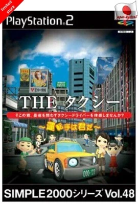 SIMPLE 2000 Series Vol.48 THE taxi PS2 D3 PUBLISHER Sony PlayStation 2 Japan - Image 1 of 3