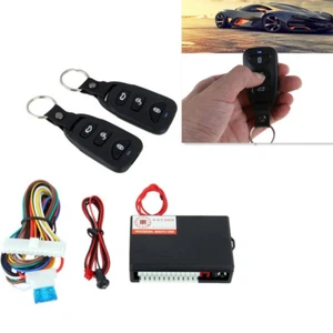 Universal Car Door Lock Vehicle Keyless Entry System Remote Control Central Kit - Picture 1 of 8