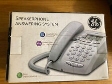 GE Speakerphone Answering System with Call Waiting Caller ID 29897GE1 Corded