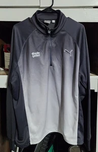 Puma Gold Zip Pullover Gray Size XL - Picture 1 of 3