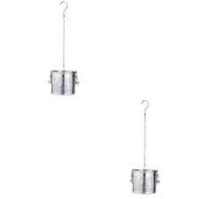 2 infusori per tè in rete sacchetto per spezie filtro infusori per zuppa