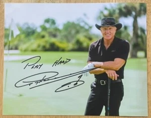 GREG NORMAN, RARE ! 8" x 10" COLOR PHOTO, GOLF LEGEND ! - Picture 1 of 1