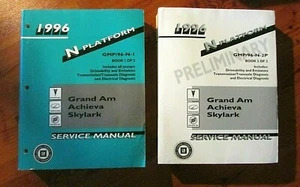 1996 Grand Am, Achieva, Skylark. Service Manuals - Imagen 1 de 1