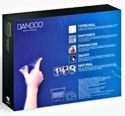 Wacom Bamboo Pen and Touch Graphic Design Computer Drawing NEW - Image 1 of 4
