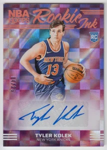 2024-25 Panini NBA Hoops Knicks Tyler Kolek Rookie Ink #RI-KOL Auto 04/25 - Bild 1 von 2