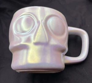Taza Calavera Iridiscente Blanca Starbucks 2024 Halloween Otoño NUEVA CON ETIQUETAS Rara - Imagen 1 de 6