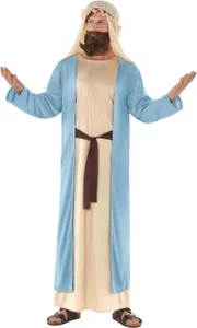 Men`s Joseph Costume Adult Shepherd Jesus Robe Innkeeper Nativity Play Christmas - Picture 1 of 6