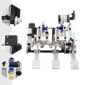 Tire Changer Machine 3-Pedal Aluminum Frame Air Control Valve Foot Control Valve - Foto 1 di 18