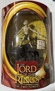 Lord of the Rings Gollum Action Figure The Two Towers LOTR Toy Biz 2003 - Picture 1 of 3
