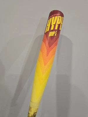 Easton 2024 Hype Fire -5 USSSA Baseball Bat 32"/27oz EUT4HYP5 - Image 1 of 4