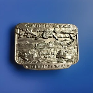 Operation Desert Storm Gürtelschnalle United States Marines Limited Edition 1991 - Bild 1 von 3