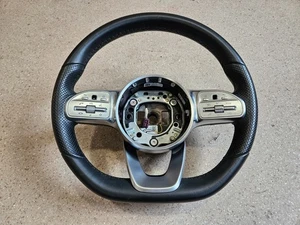 Lenkrad Mercedes 257 RHD Leder Multifunktion Lenkrad Steering Wheel A0050004599 - Bild 1 von 22