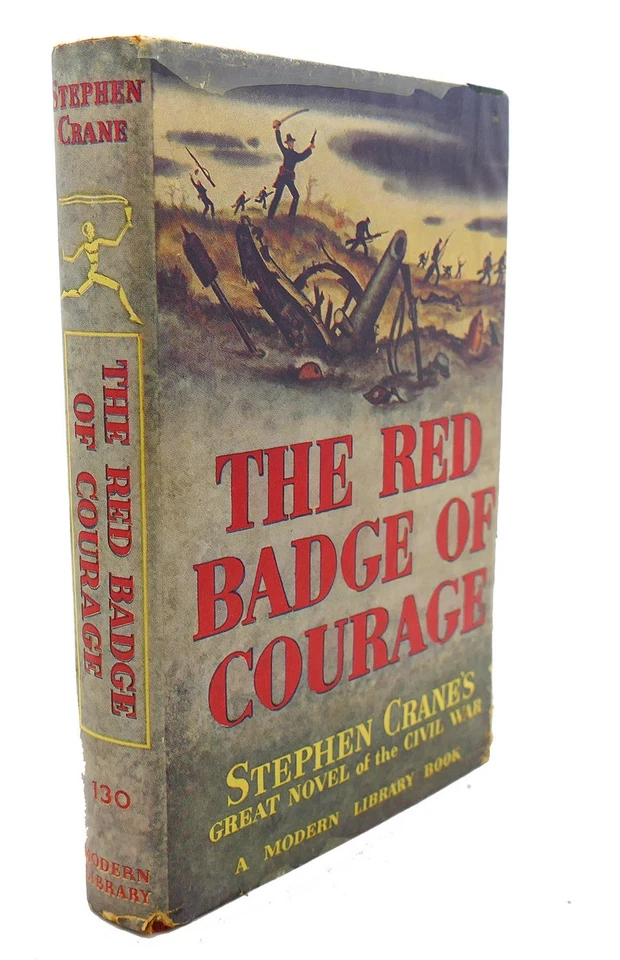 Stephen Crane THE RED BADGE OF COURAGE  Modern Library Edition Foto 1 de 1