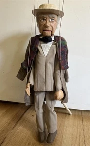 Frank Lloyd Wright Architect Marionette String Puppet Art Made Collectible - Picture 1 of 6