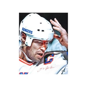 Mark Messier New York Rangers signiertes Blut 16x20 (oberste Stufe authentisch) - Bild 1 von 1