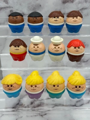 Lote de 12 figuras vintage Little Tikes Toddle Tots People Foto 1 de 2