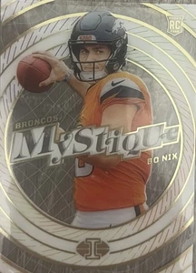 2024 Panini Illusions BO NIX Mystique Clear Acetate #3 Broncos Rookie RC🔥 - Picture 1 of 2