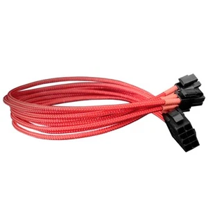 Nanoxia 900300020 8-Pin EPS Verlängerungskabel, 30 cm, Roter Einzelsleeve - Photo 1/2