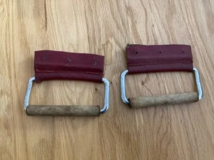 WOLSELEY 4/44, 15/50, MG,AUSTIN,MORRIS DOOR PULL HANDLE TRIM FOR DOORS X2 ONLY - Picture 1 of 2