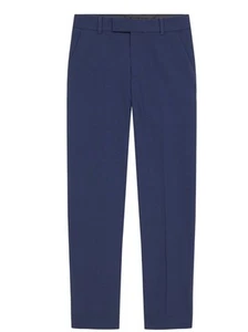 Calvin Klein Boys' Flat-Front Suit Dress Pant Straight Leg Fit & Hemmed Botto 16 - Picture 1 of 2