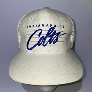 Gorra Drew Pearson Indianapolis Colts Bar Snapback Vintage Pro-Line Soft Bill - Imagen 1 de 8