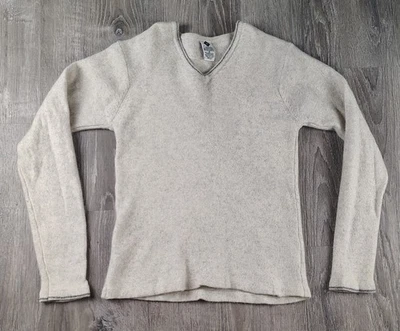 Suéter Pullover Columbia M Mezcla Lana Merino Suave Para Mujer Cuello en V Exterior **Leer Foto 1 de 4