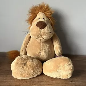NICI ALEMANIA LEÓN OMBLIGO PELUCHE SUAVE EDREDÓN JUGUETE 14" - Imagen 1 de 6