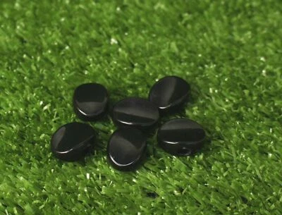 Kluson Butterbean Stimmgerät Stimmknöpfe 6er Set schwarz