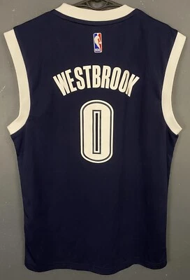 CAMISETA DE BALONCESTO HOMBRE OKLAHOMA CITY THUNDER RUSSELL WESTBROOK NBA TALLA S Foto 1 de 4