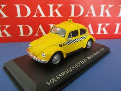 Die cast 1/43 Modellino Auto Taxi Volkswagen Maggiolino Rio de Janeiro 1985 - Immagine 1 di 3