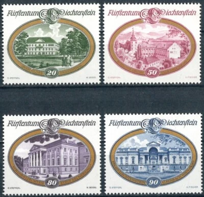 LIECHTENSTEIN 1977 Castles - MNH - Image 1 of 2