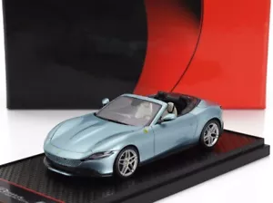 Ferrari Roma Spider Open 2020 azul claro Met BBRC282A modelos 1/43 - Imagen 1 de 7