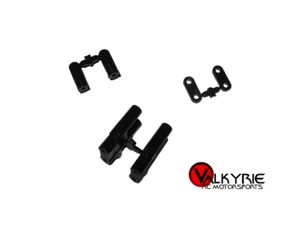 Vintage RC Associated RC10GT & NDS Serie Servo Mount Set Kunststoff schwarz 7527 - Bild 1 von 1