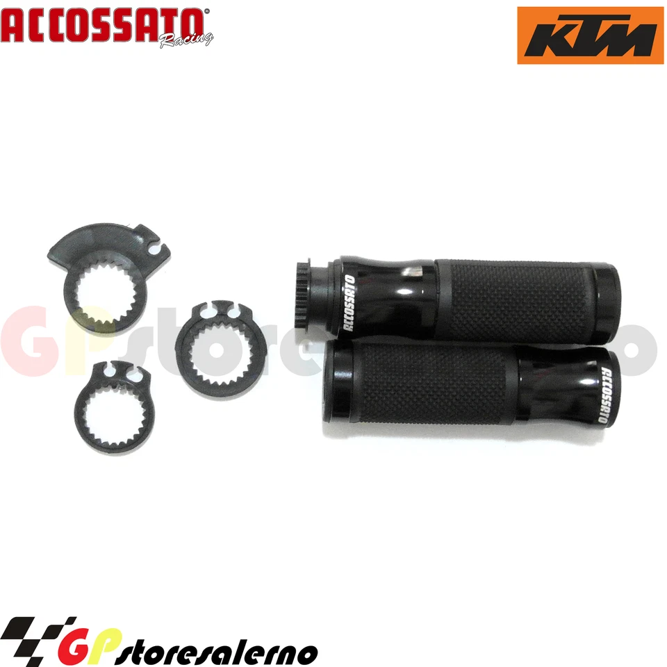 GR004N RECESSED ALUMINUM RACING KNOBS KTM 950 LC8 SUPERMOTO R 2008 - Image 1 of 1