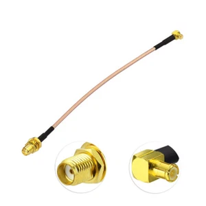 Cable de extensión de antena WiFi MCX macho RA a SMA hembra coleta RG316 2 ~ 24 pulgadas - Imagen 1 de 5