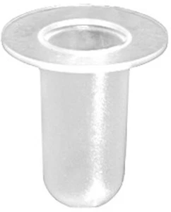 50 Nylon Tubular Nuts For 7mm Stud For BMW 5131-1-802-258 - Picture 1 of 3