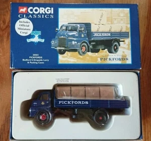 Corgi Classics 20501 PICKFORDS Bedford S Dropside Lorry & Cases Ltd Edition No.1 - Picture 1 of 2